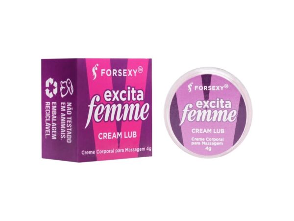 Cream Lub Excitante Feminino Excita Femme 4g For Sexy