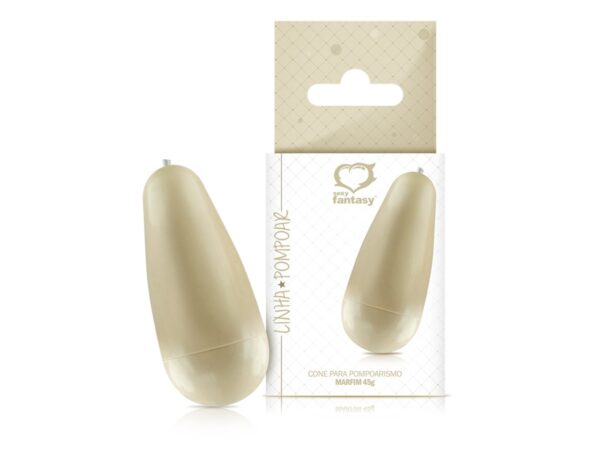 Cone para Fortalecer a Região Íntima Feminina 45g Marfim Sexy Fantasy