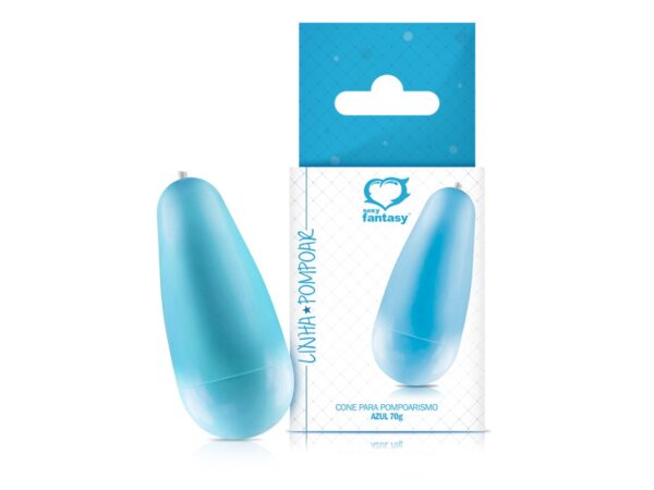 Cone de Pompoarismo 70g Azul Sexy Fantasy