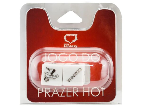 Dado Jogo do Prazer Hot 2 Dados Sexy Fantasy