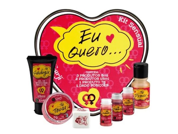 Kit Erótico Te Quero Lésbico Garji