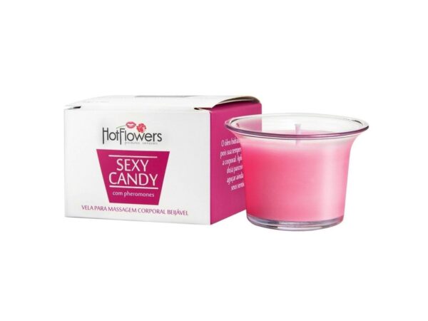 Vela Aromatizante Sexy Candy 40 g Hot Flowers - Image 3