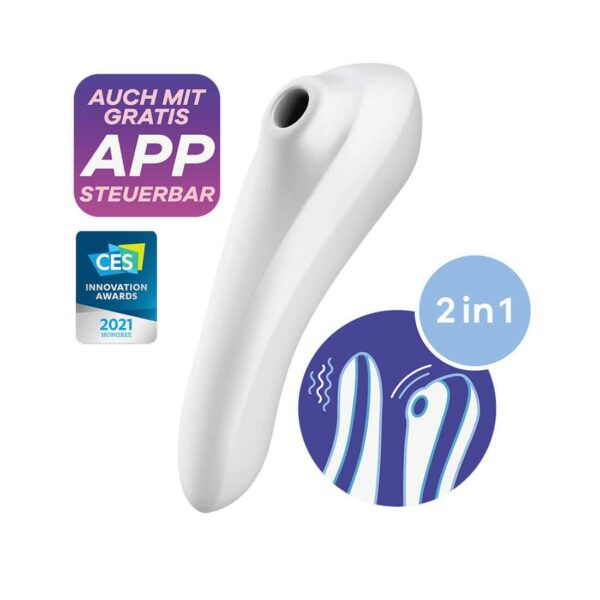 Estimulador Clitóris Vibração Sucção Satisfyer Dual Pleasure - Image 2